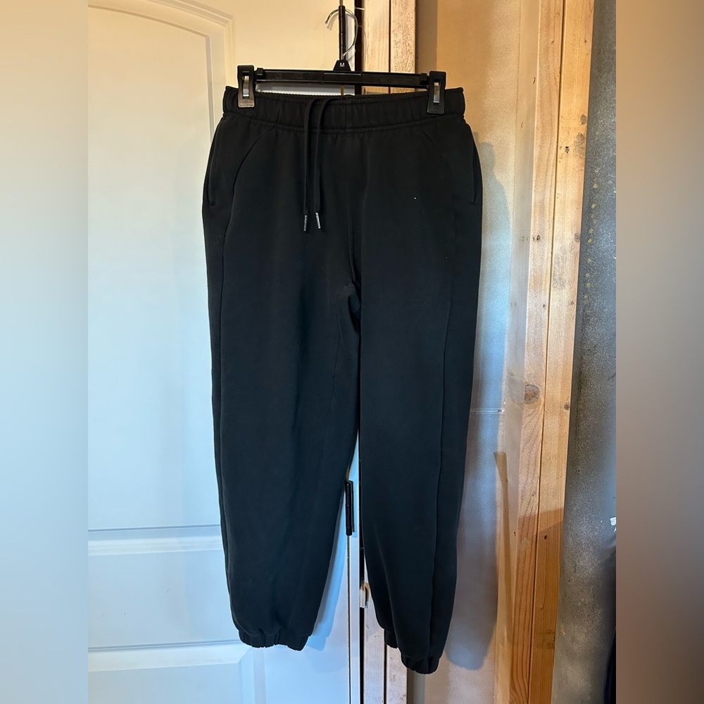 Women’s Lululemon Oversized Scuba Joggers Black Extra Small